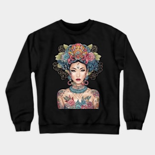 Shanghai Girl Crewneck Sweatshirt